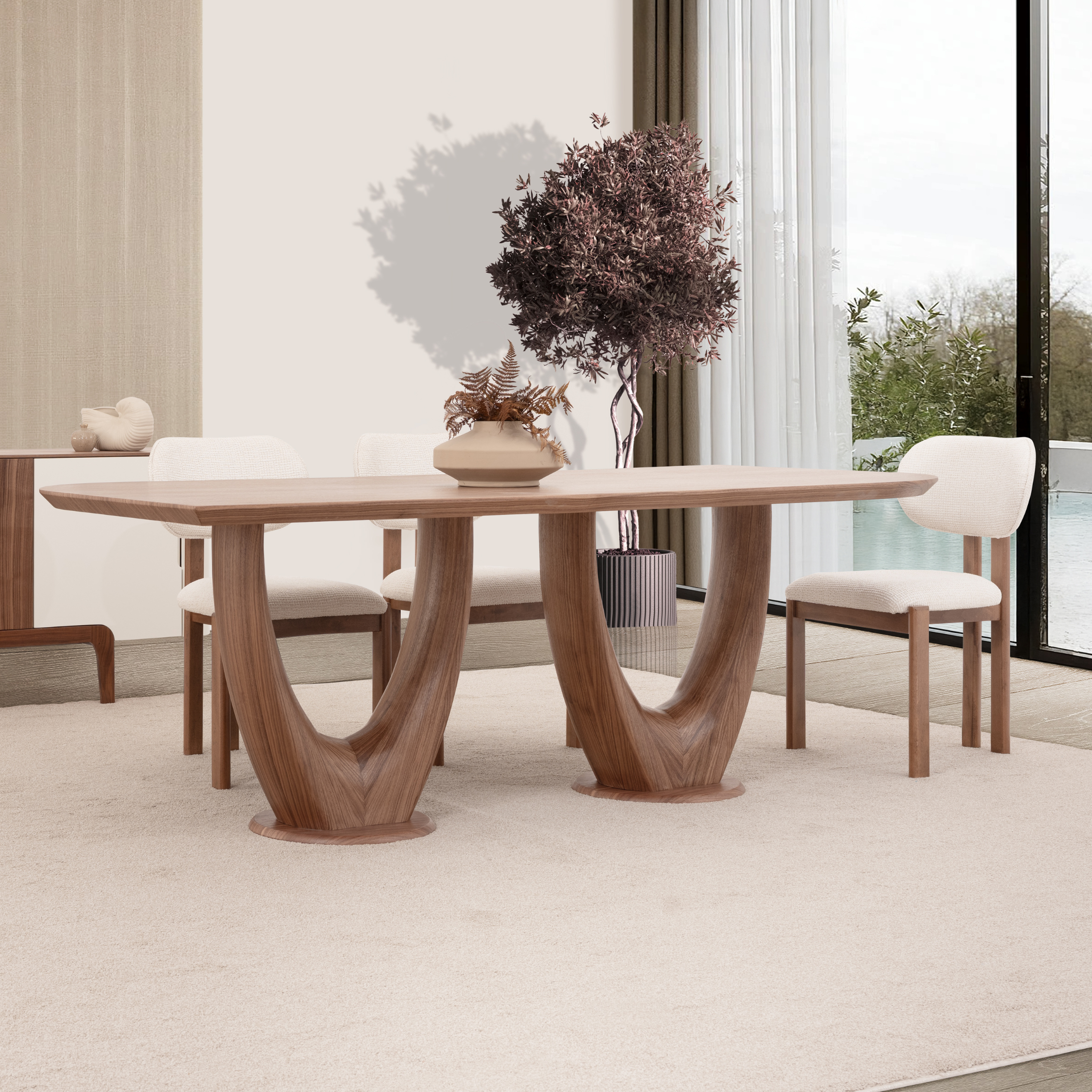 Set Masa cu Scaune de Dining, Velia