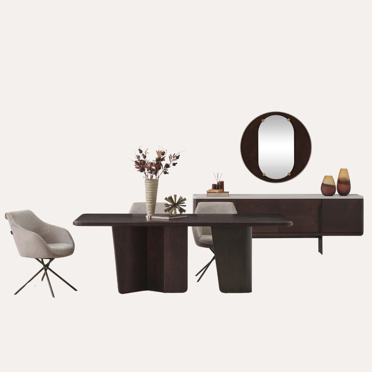 Comodǎ Cu Oglindǎ Modernǎ, Nova