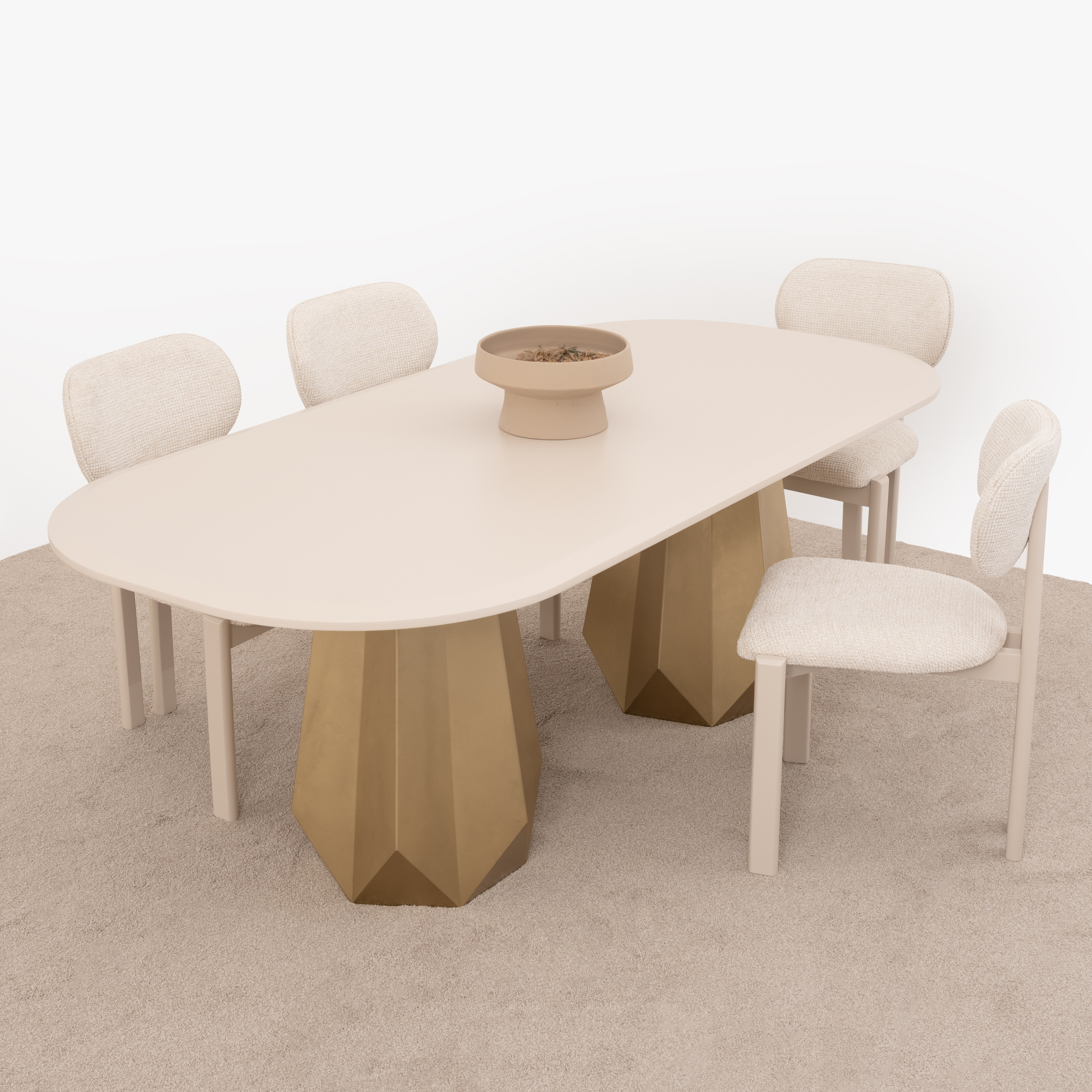 Set Masa cu Scaune de Dining, Azuris