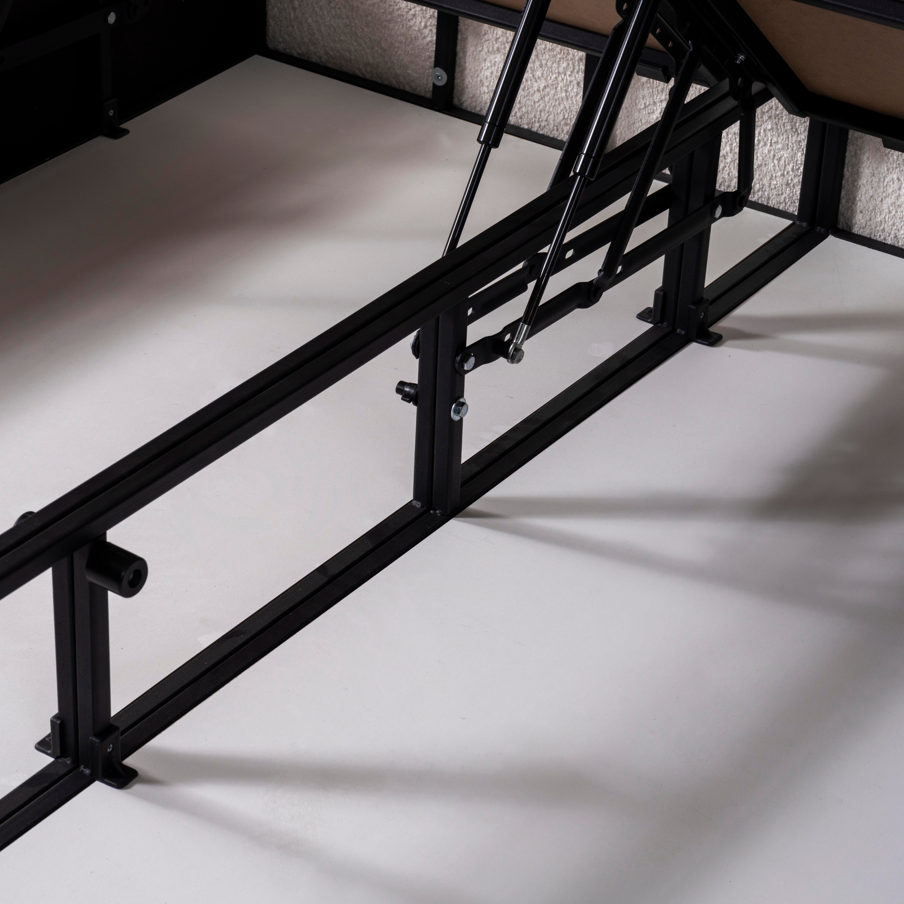 Pat tapițat cu lada de depozitare, Toscano A