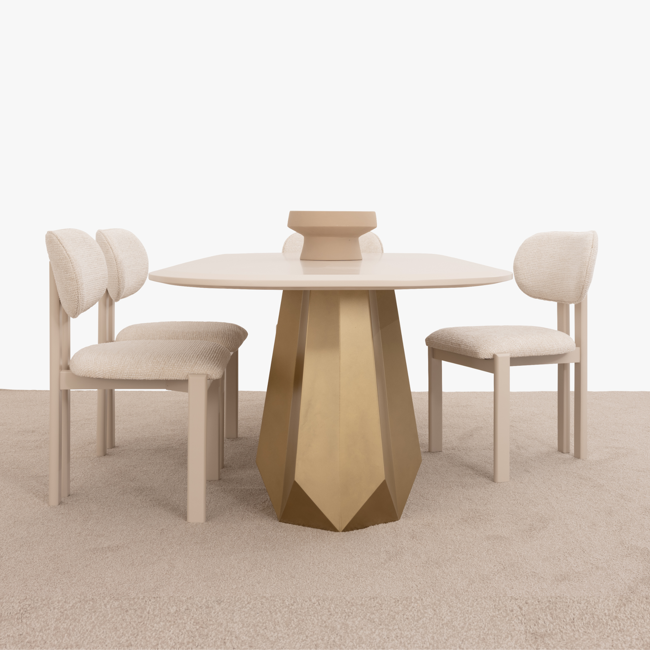 Set Masa cu Scaune de Dining, Azuris