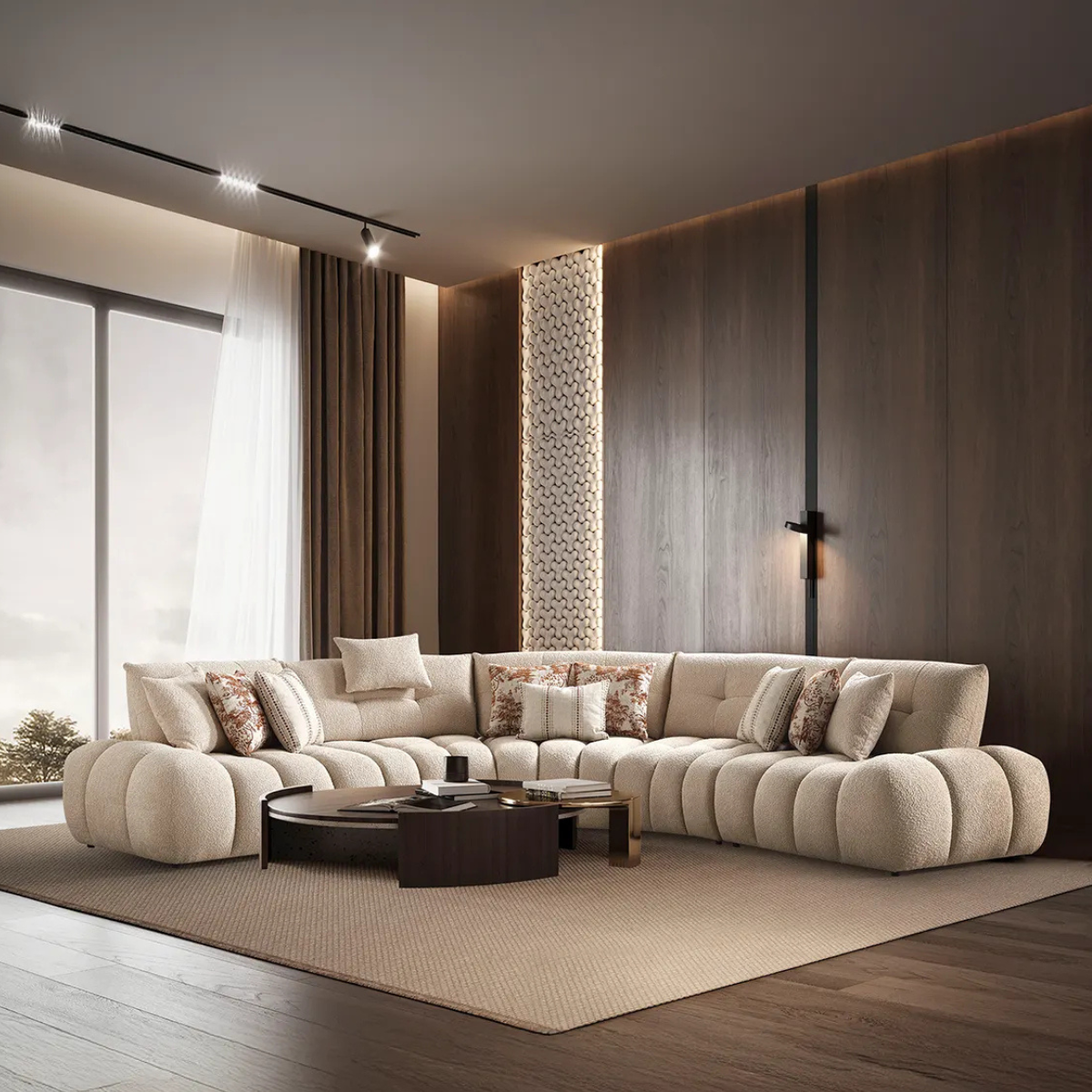 Coltar Modular Bucle, Theo