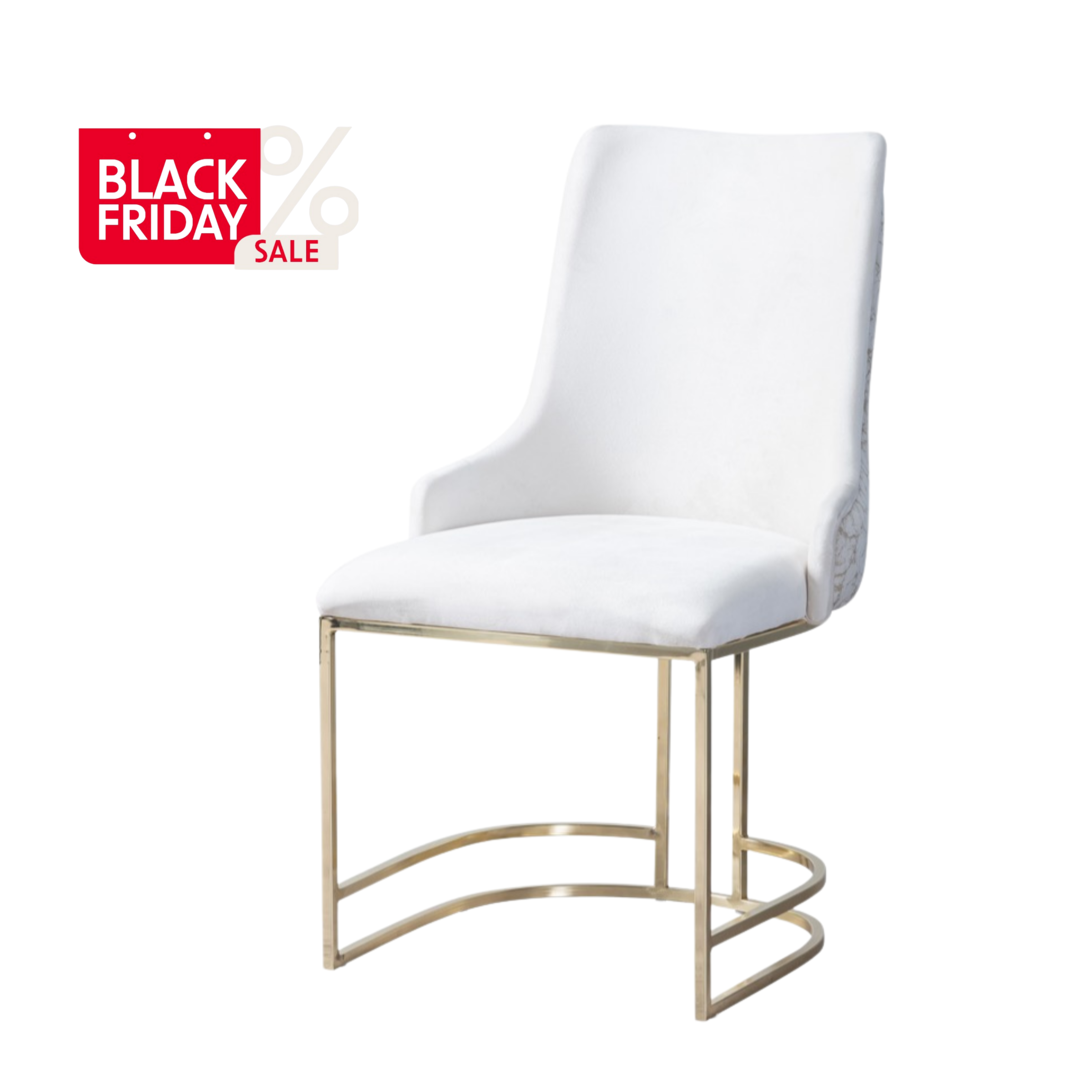 Scaun de lux Karina, din catifea