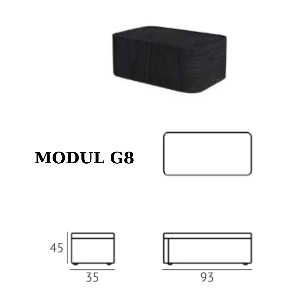 Colecția Modulară de Canapele și Colțare, Grande