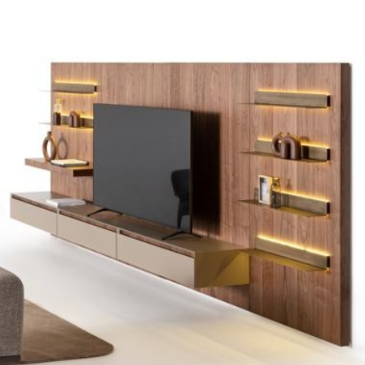 Comoda Tv cu Panou de lux, Harmony