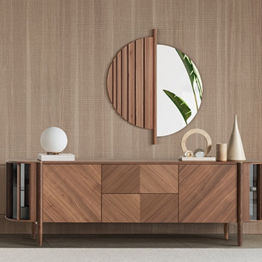 Comoda de Dining cu Oglinda de lux, Venedik