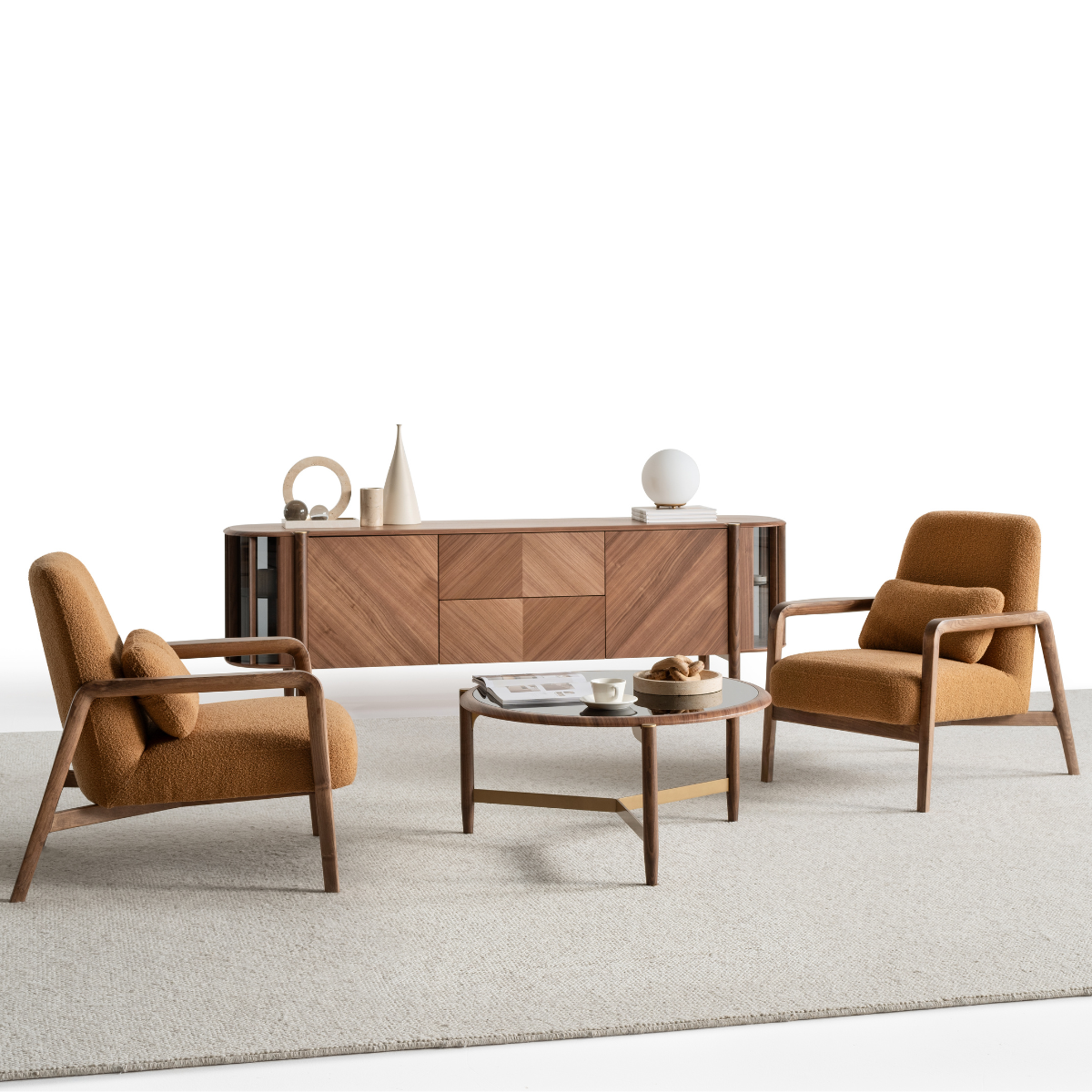 Comoda de Dining cu Oglinda de lux, Venedik