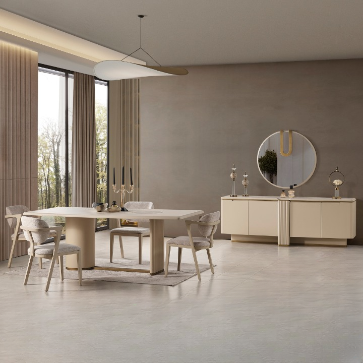 Masa de Dining Moderna, Dolunay