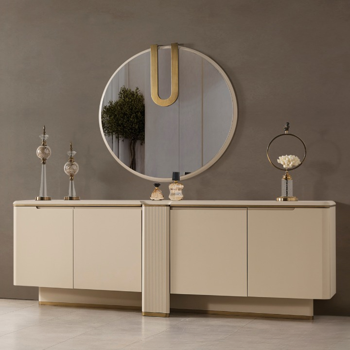 Comoda de Dining cu Oglinda, Dolunay