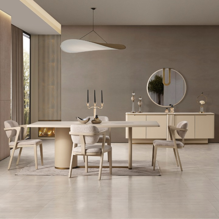 Masa de Dining Moderna, Dolunay