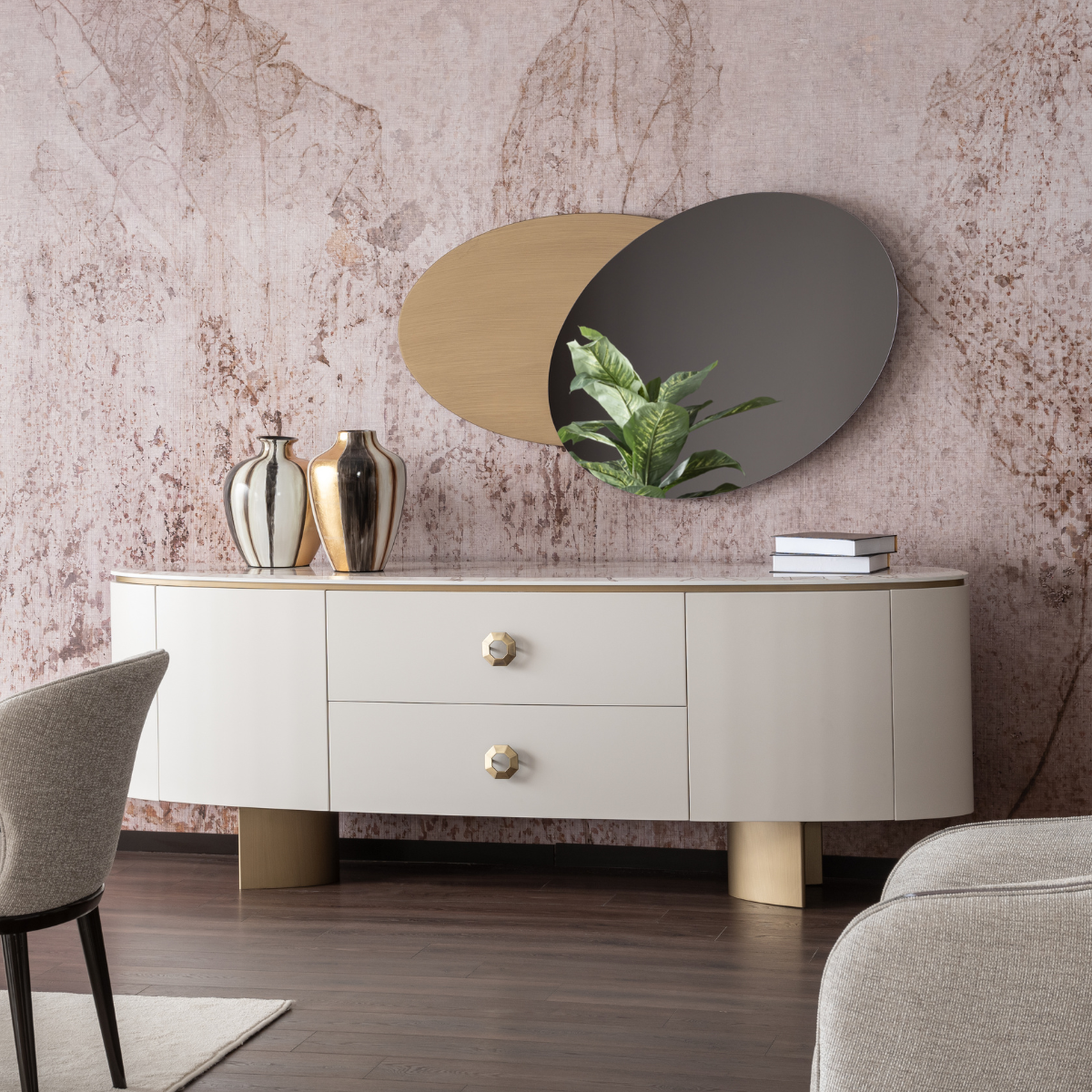 Comoda de Dining de Lux , Elipse