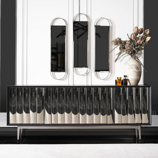 Comoda de Dining cu Oglinda, Luci