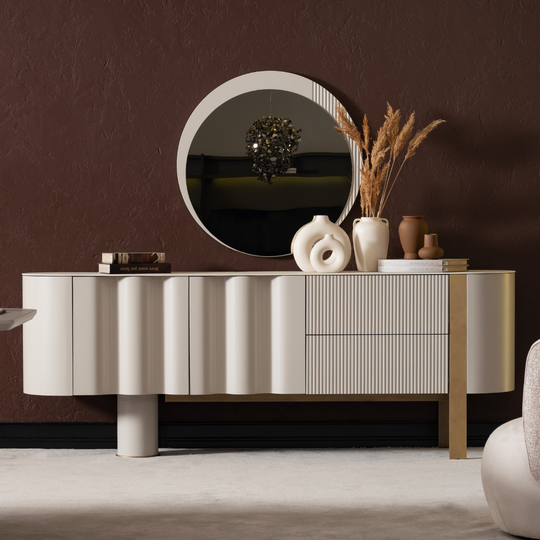 Comoda de dining cu Oglinda, Porto