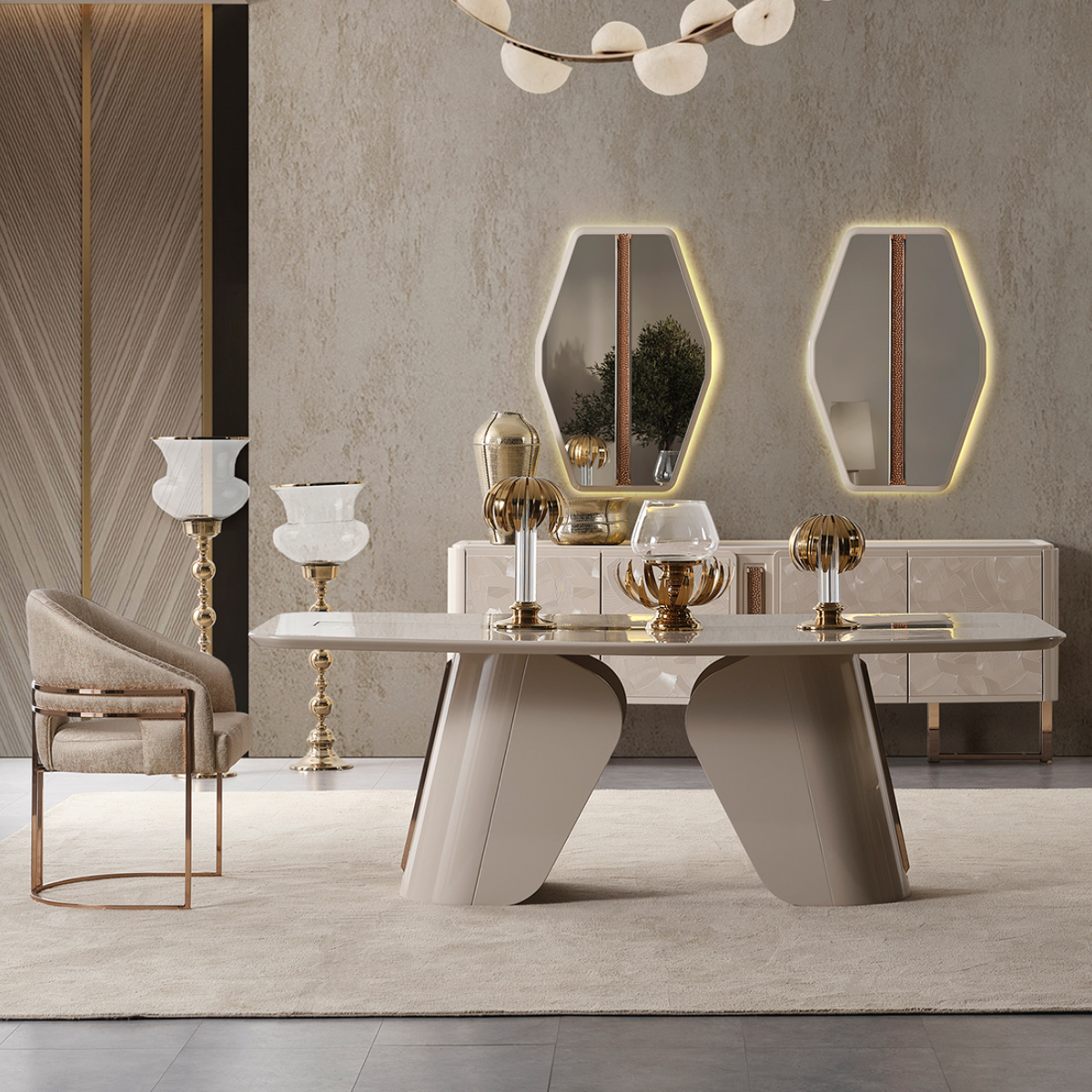 Colectia de Living si Dining de lux, Siragan H