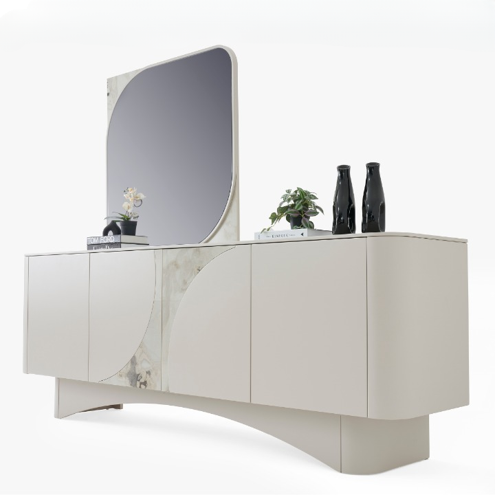 Comoda de Dining cu Oglinda, Time