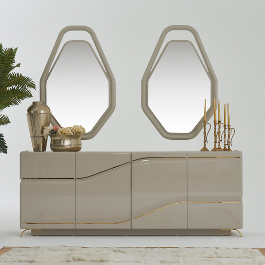 Comoda de Dining cu Oglinda, Milano H