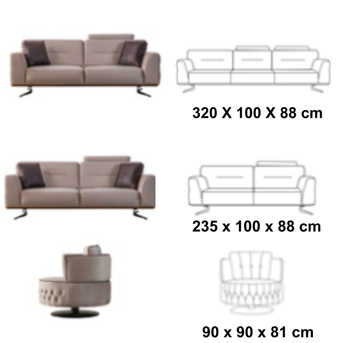 Colectia Moderna de Canapele si Colțare, Loft Chester