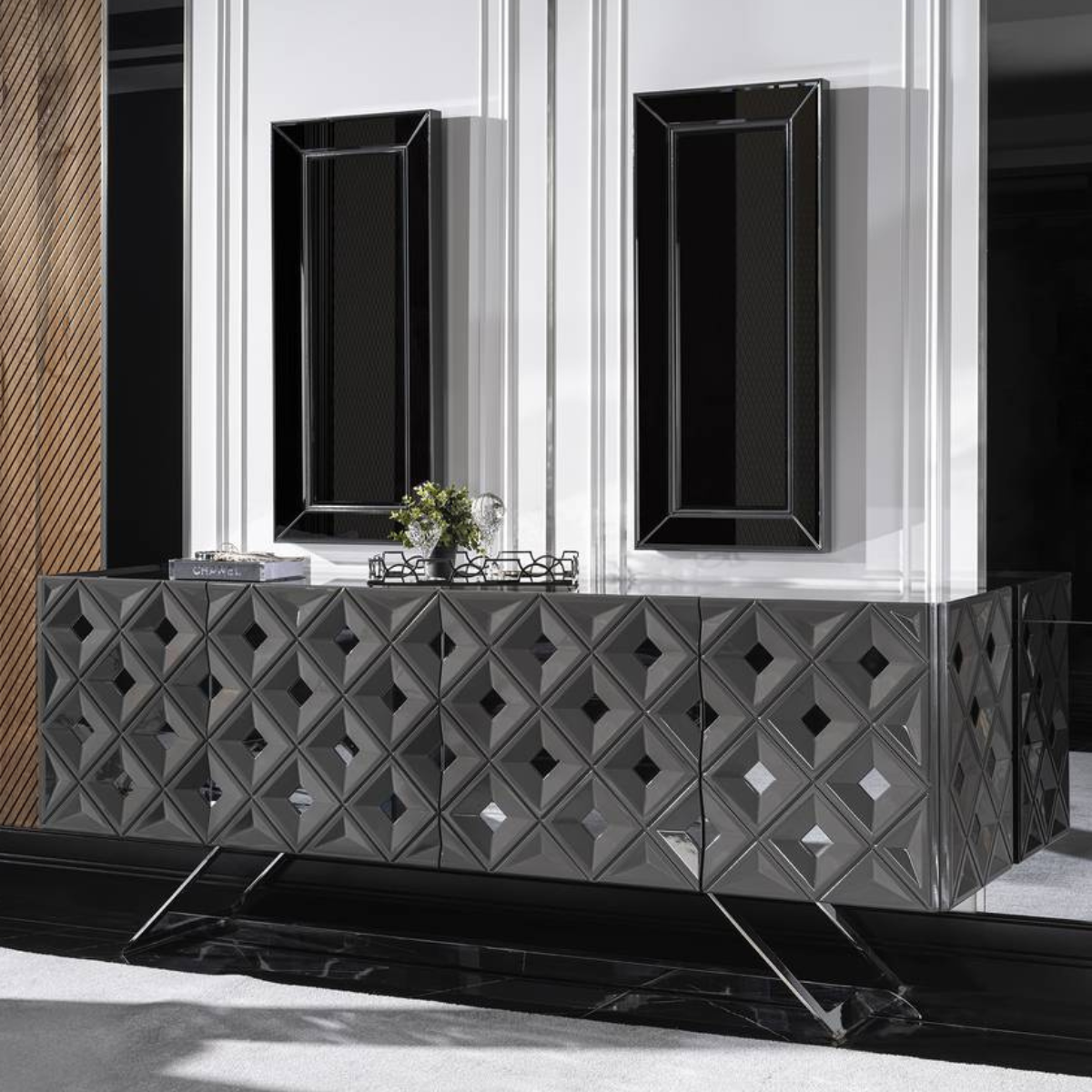 Comoda de Dining cu Oglinda, Viona