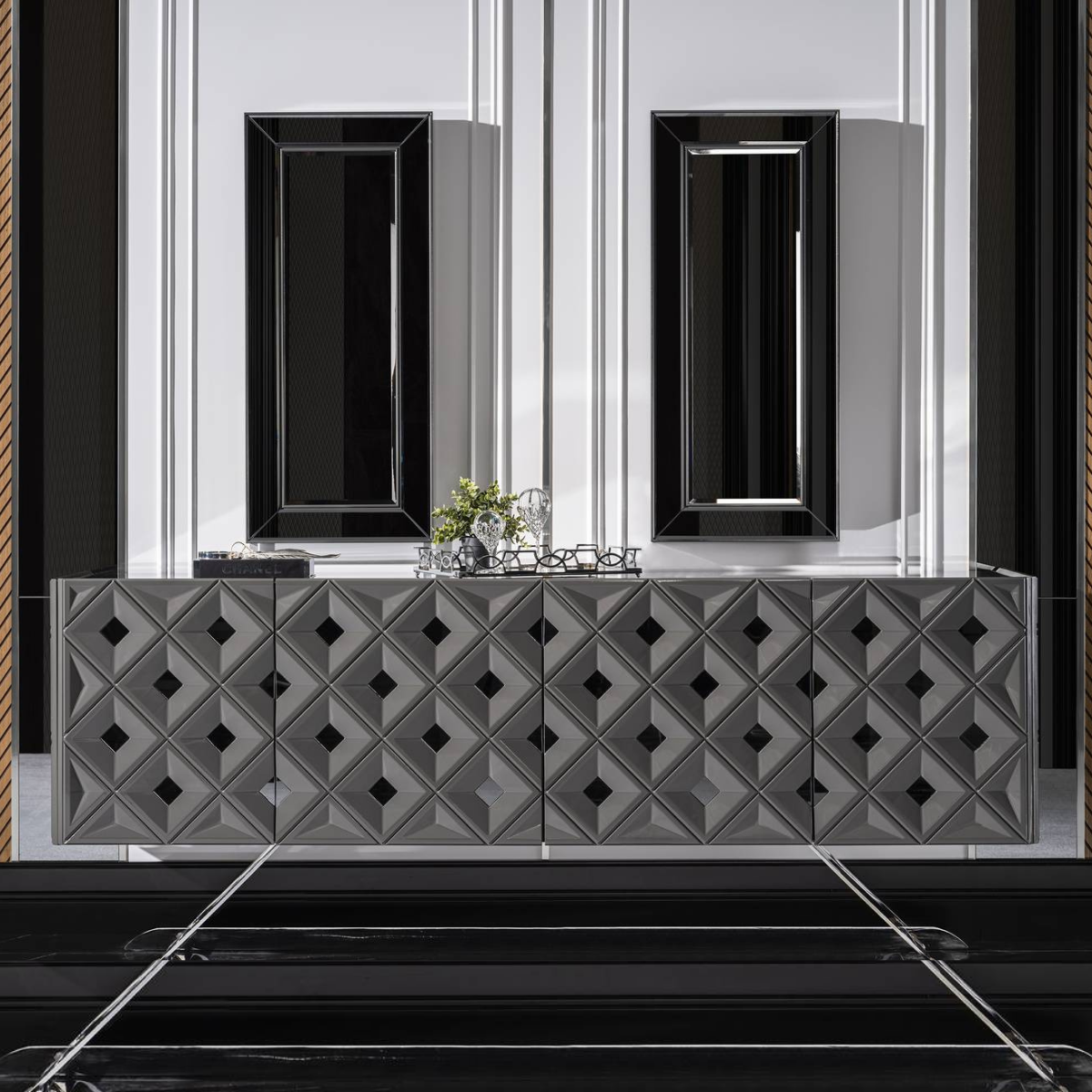 Comoda de Dining cu Oglinda, Viona