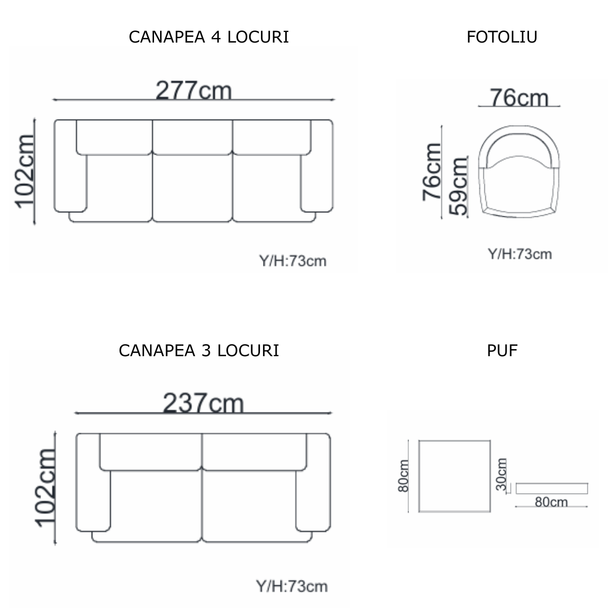 Colectia de Living si Dining Moderna, Forenza