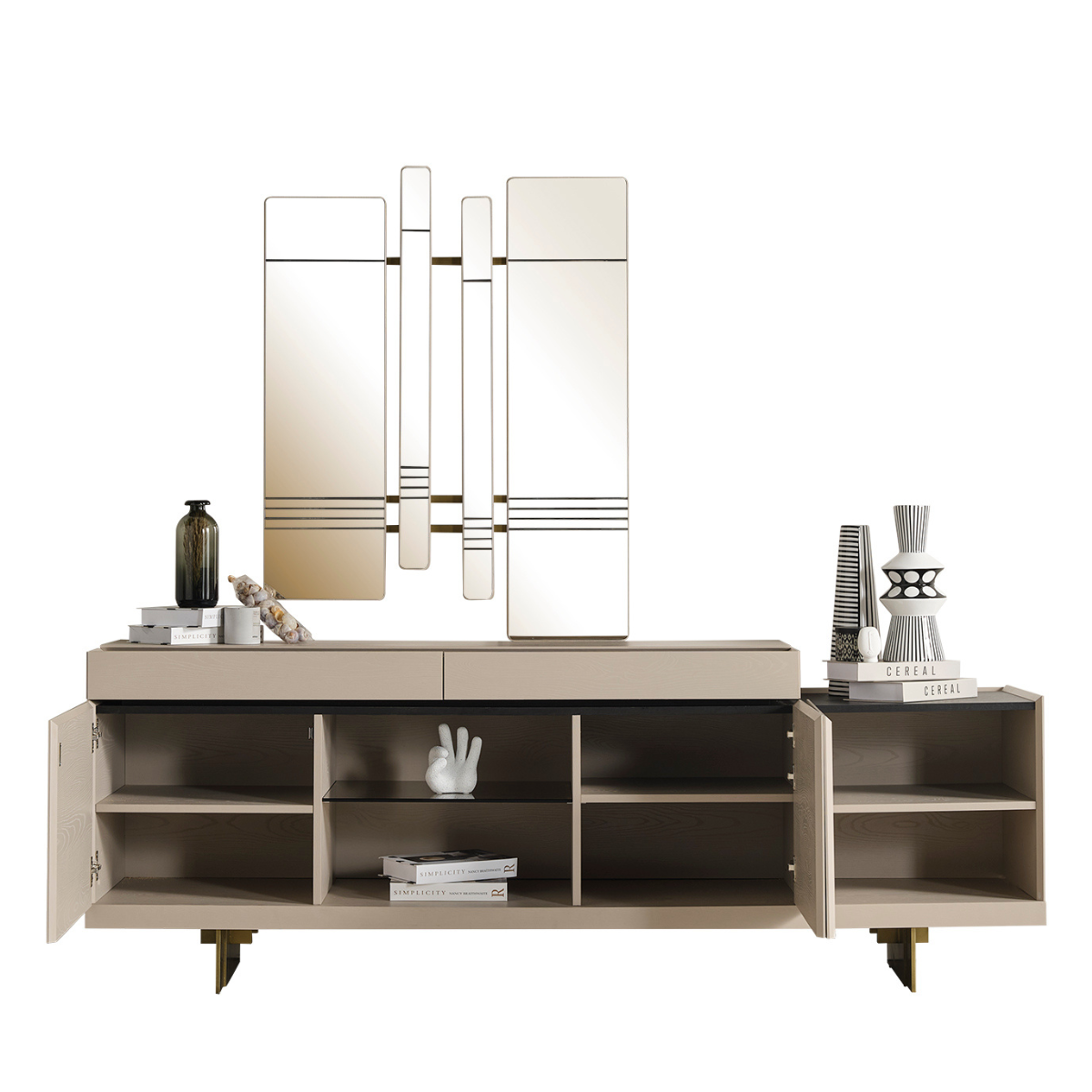 Comoda de Dinig cu Oglinda, Freda