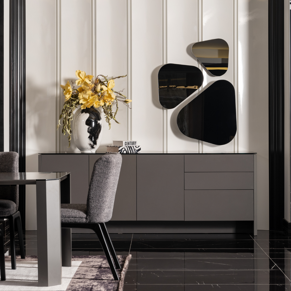 Comoda de Dining cu Oglinda, Natura