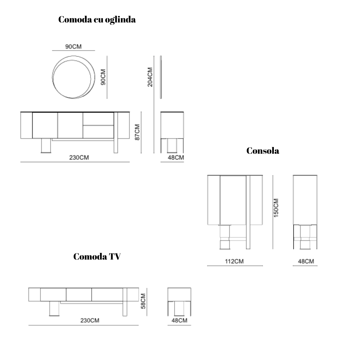 Colectia de Living si Dining Moderna, Porto