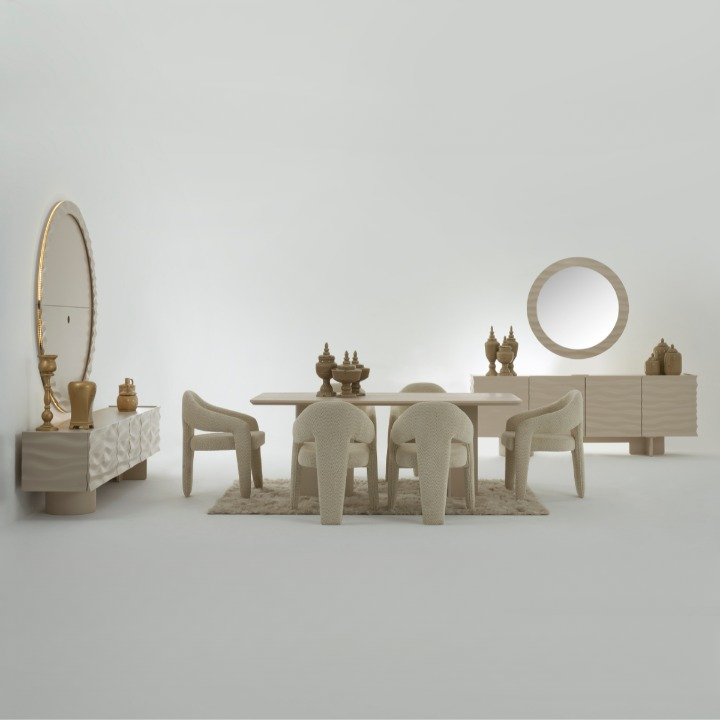 Comoda de Dining cu Oglinda, Sili H