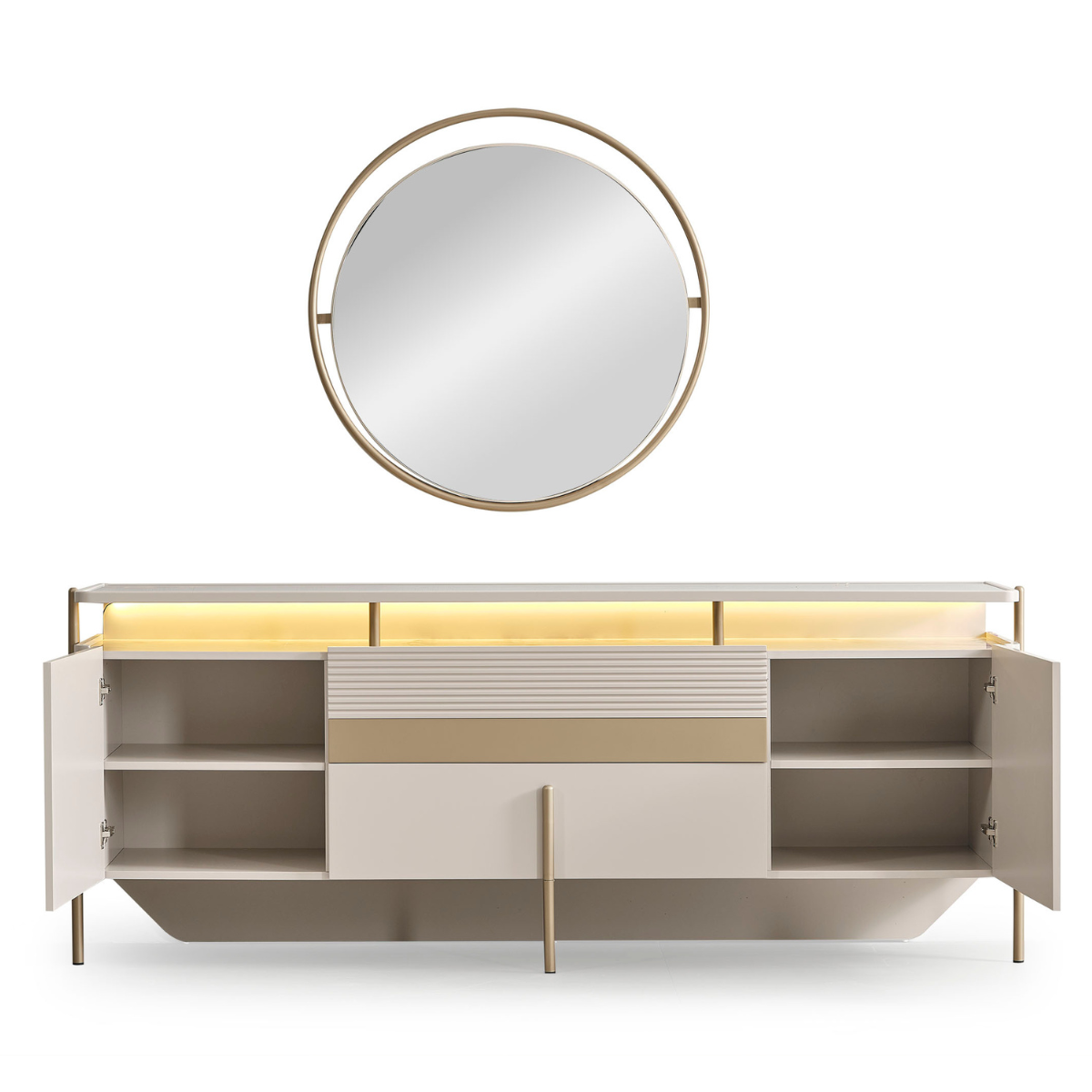 Comoda de Dining cu Oglinda, Vela