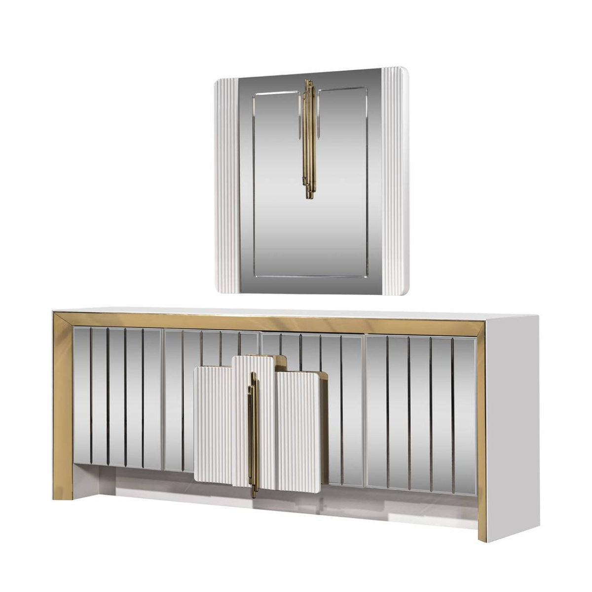 Comoda de Dining cu Oglinda, Viena