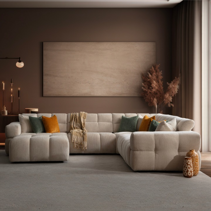 Colțar modular bucle, Olimp de Lux