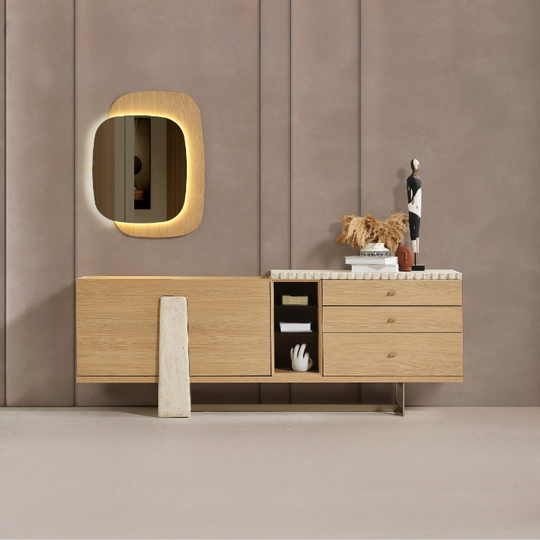 Comoda de Dining cu Oglinda, Artesia