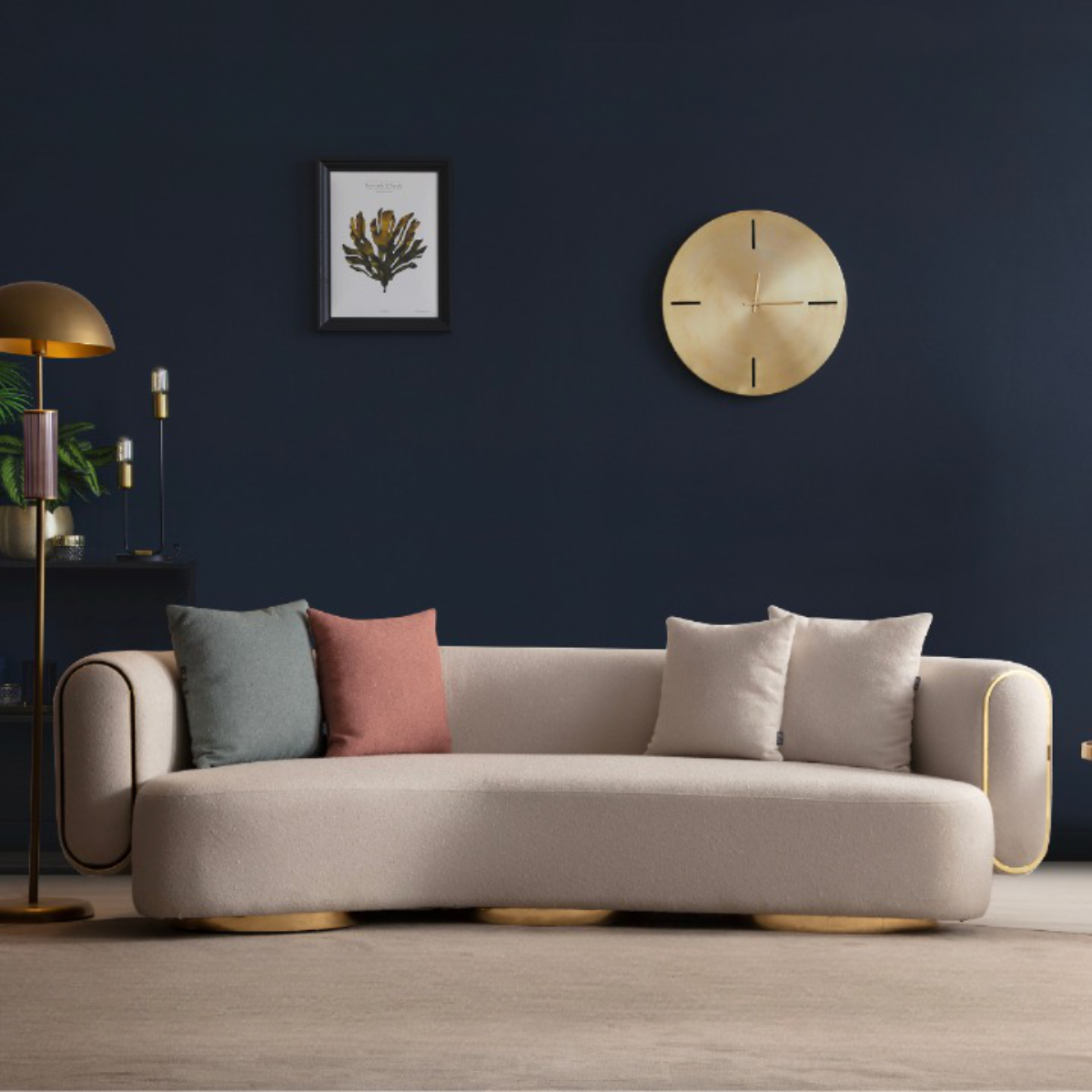 Set Canapea cu Fotolii Moderne, Siesta