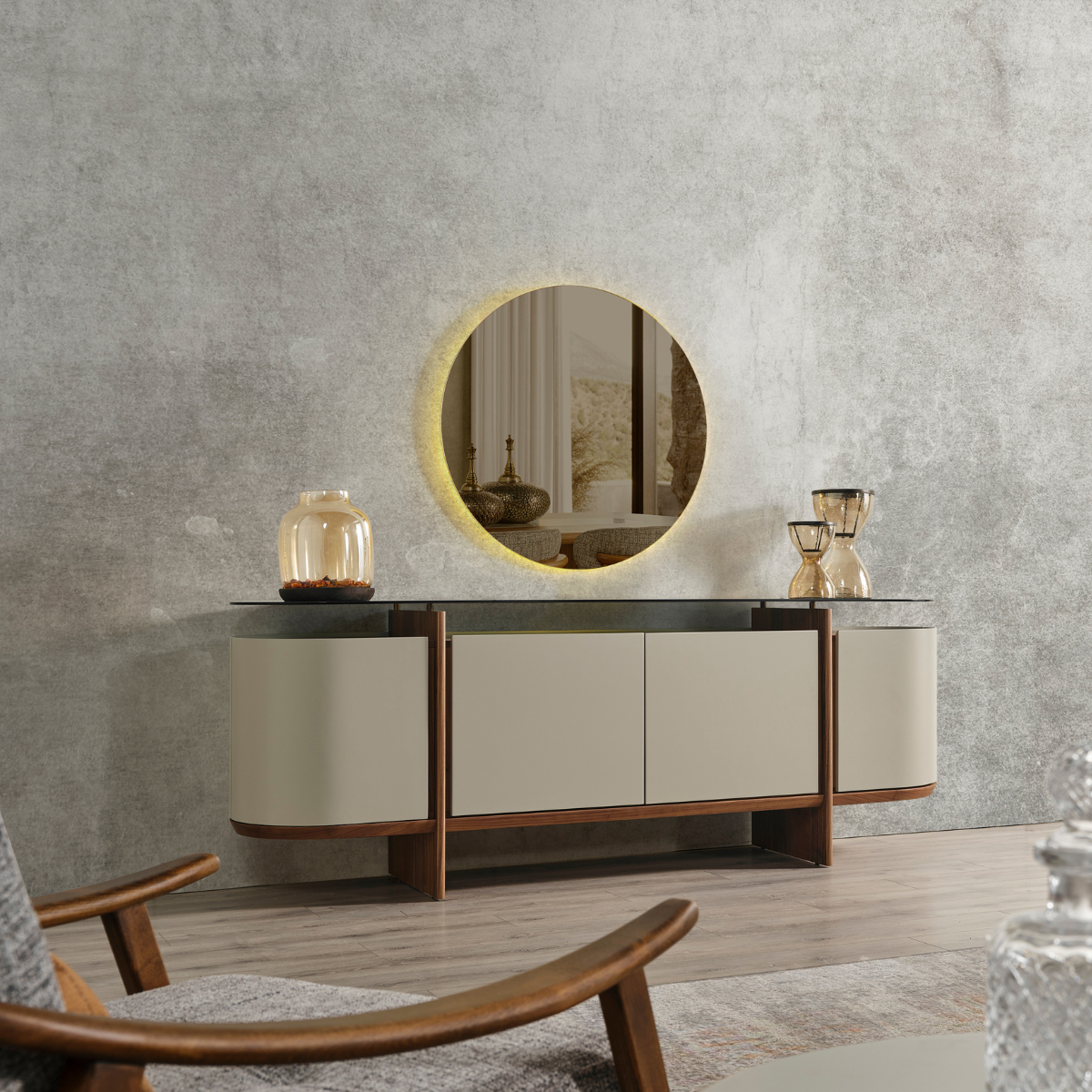 Comoda dining cu oglinda, Otello