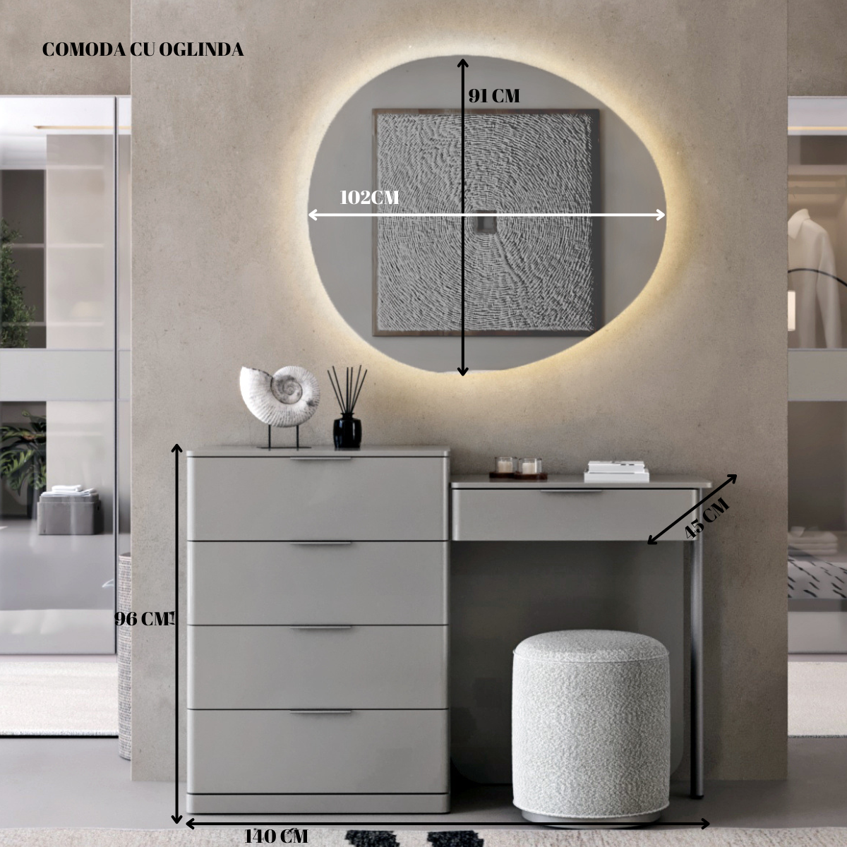 Set Dormitor de lux, Dalma