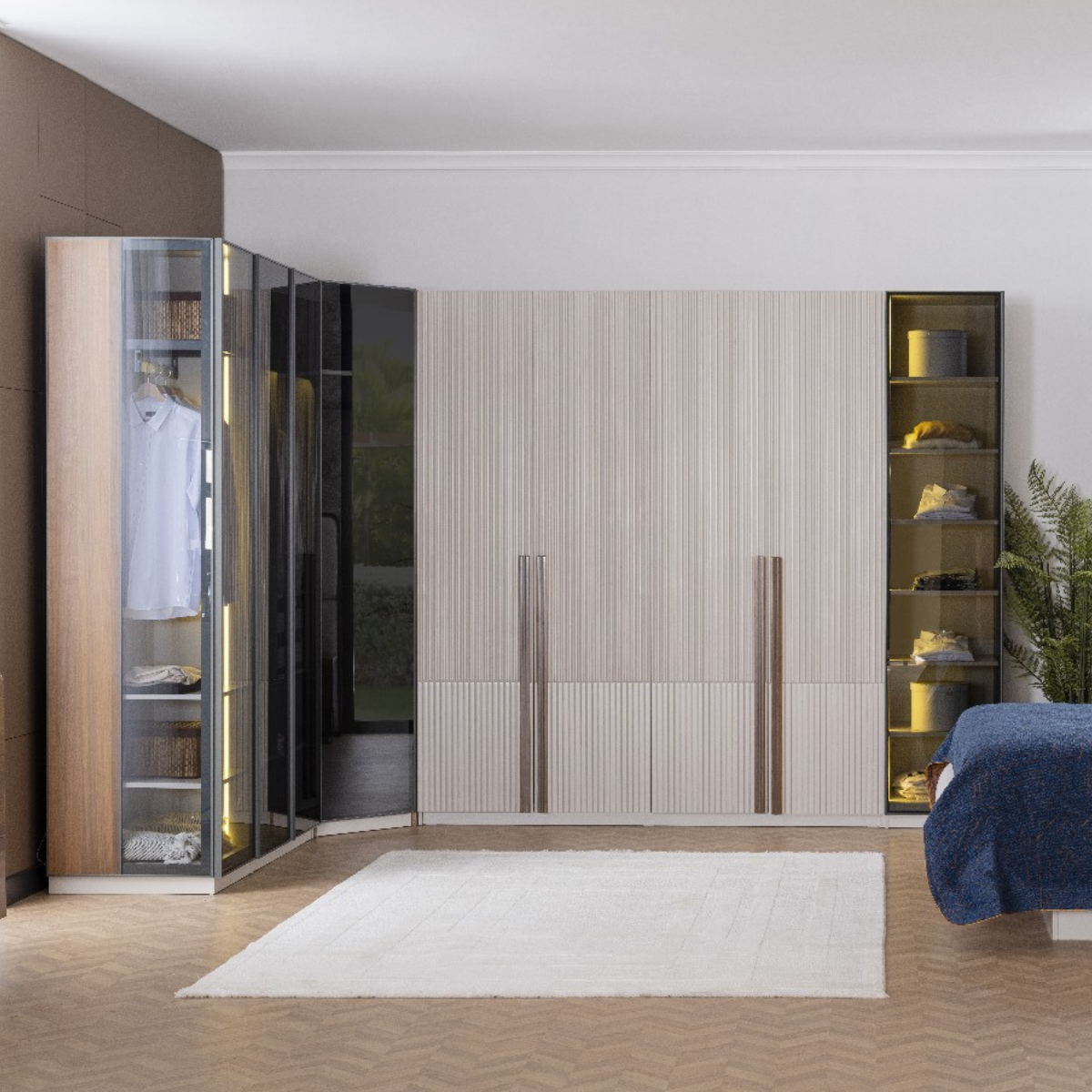 Dormitor modular de lux, Lisa