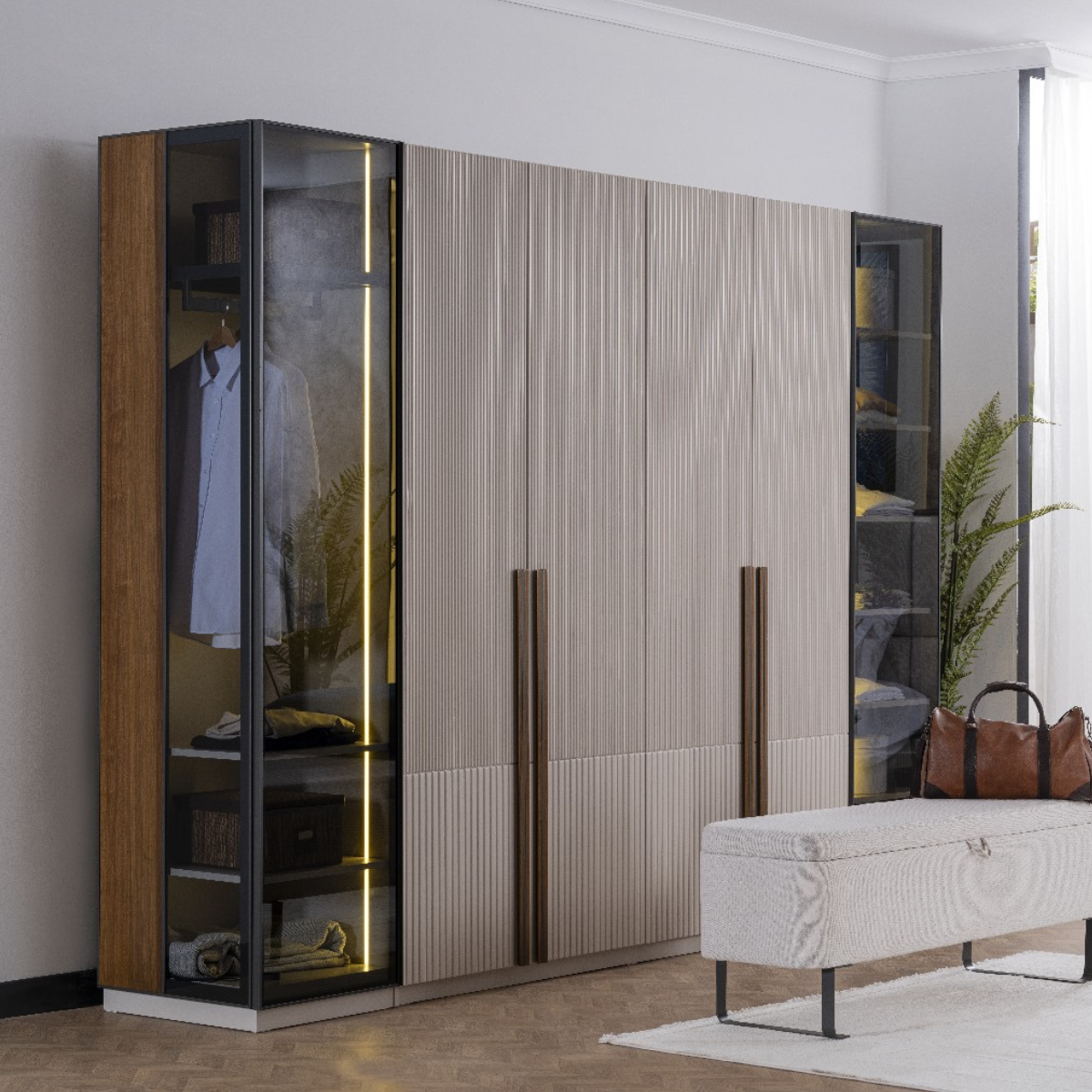 Dormitor modular de lux, Lisa