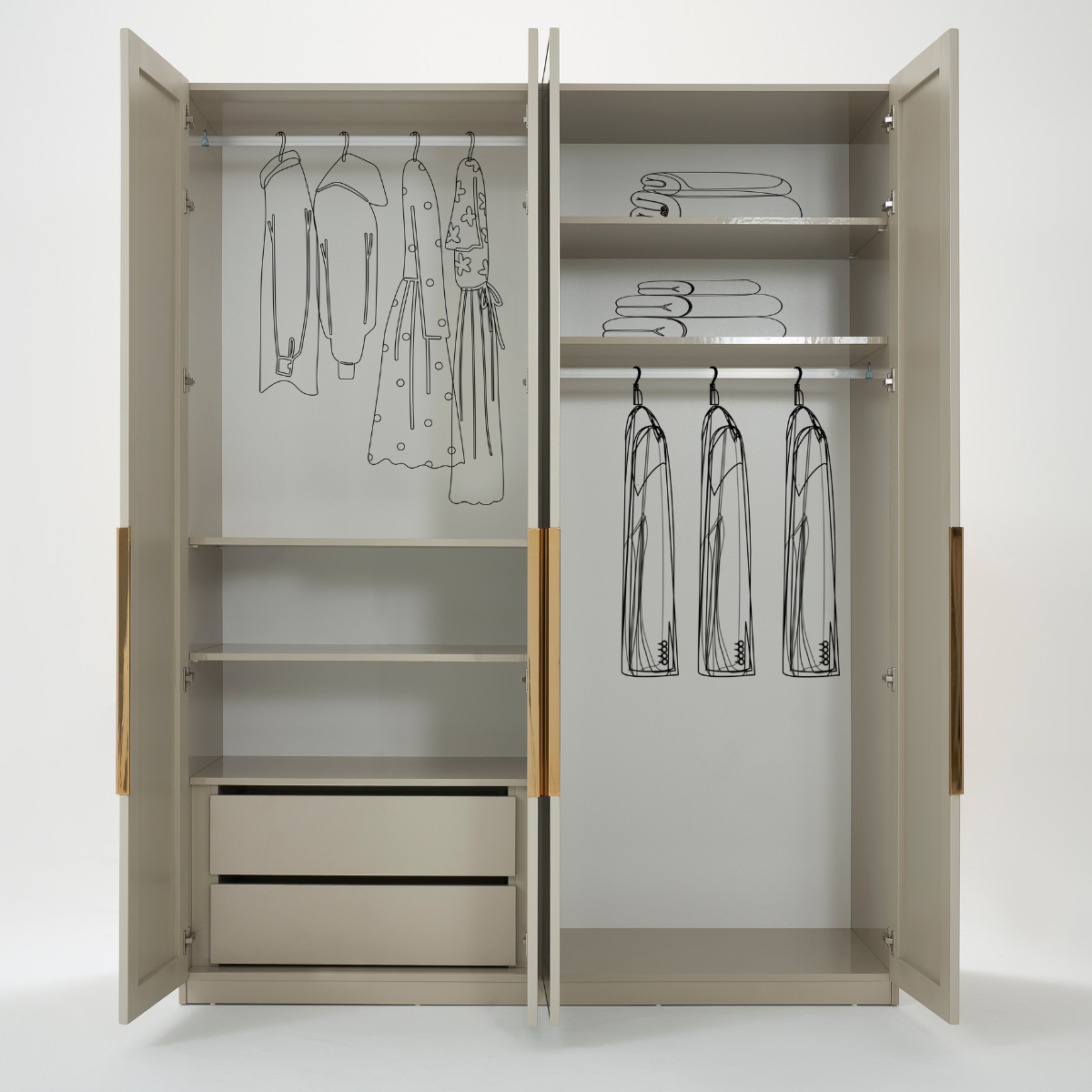 Dormitor Modern, Milano H