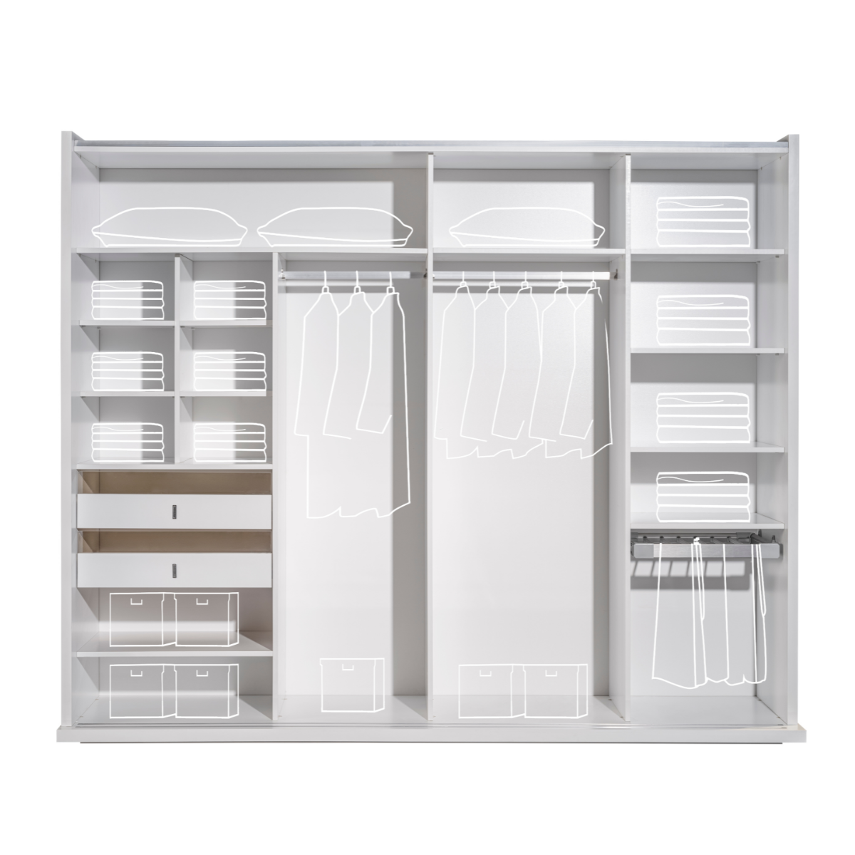 Dormitor Modular Modern, Aqua