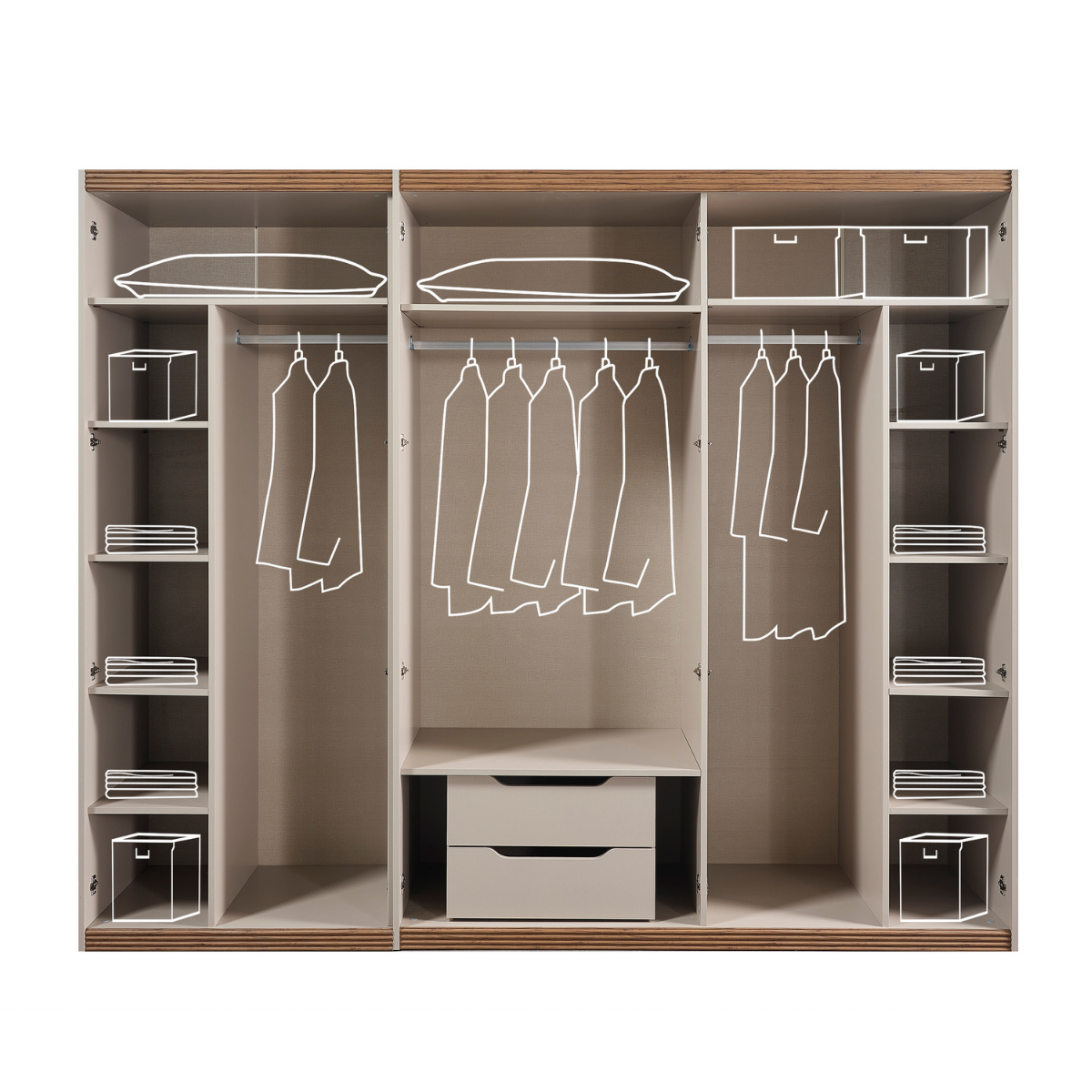 Dormitor Modular Modern, Asos