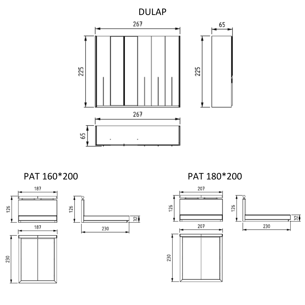 Set Dormitor Modern, Idol-Belek