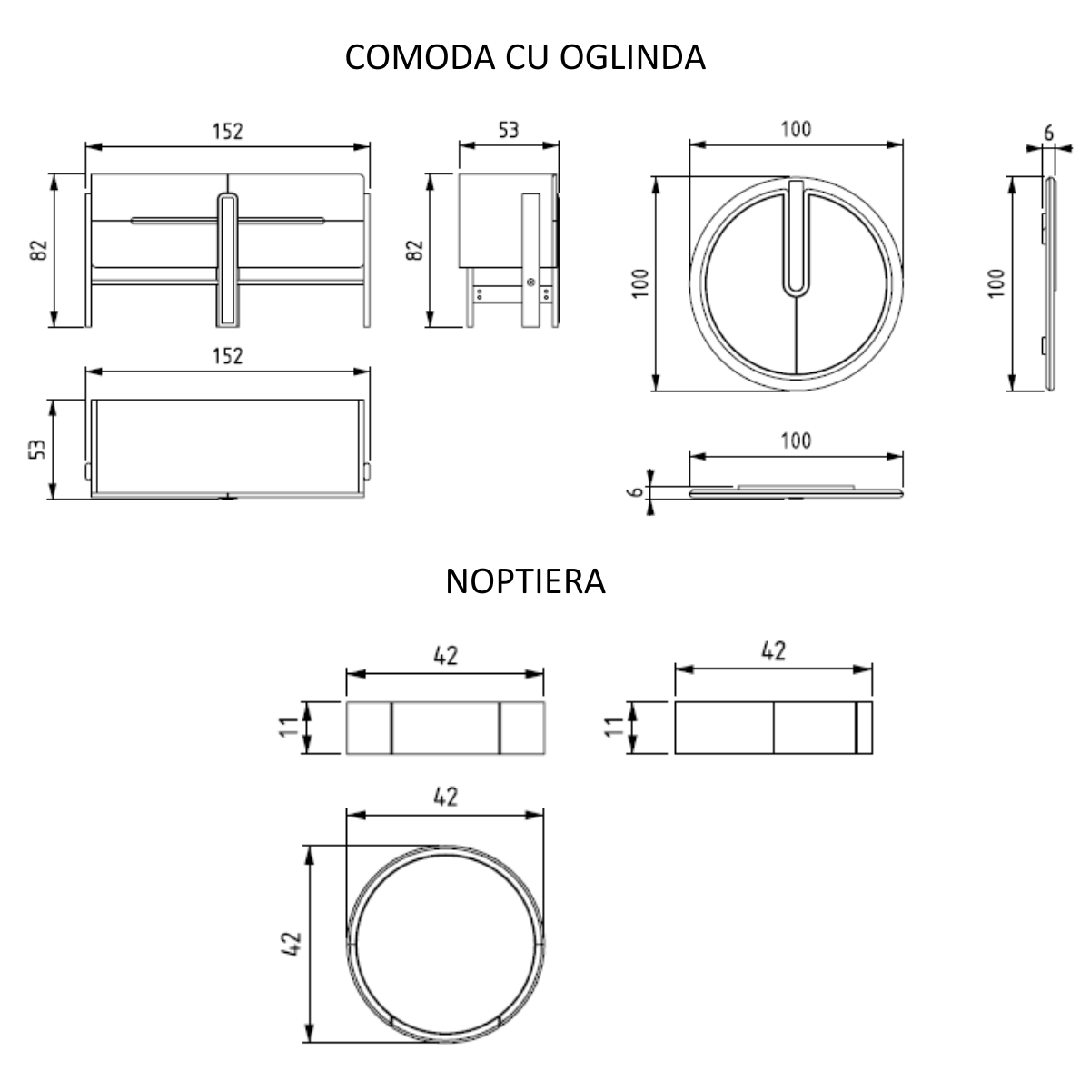 Set Dormitor Modern, Idol-Bergama