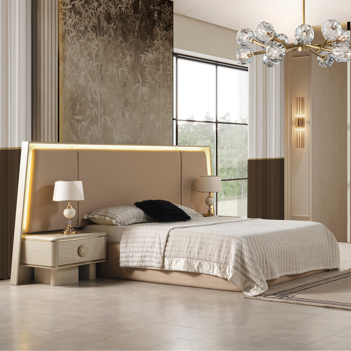 Dormitor Modular de lux, Ciragan