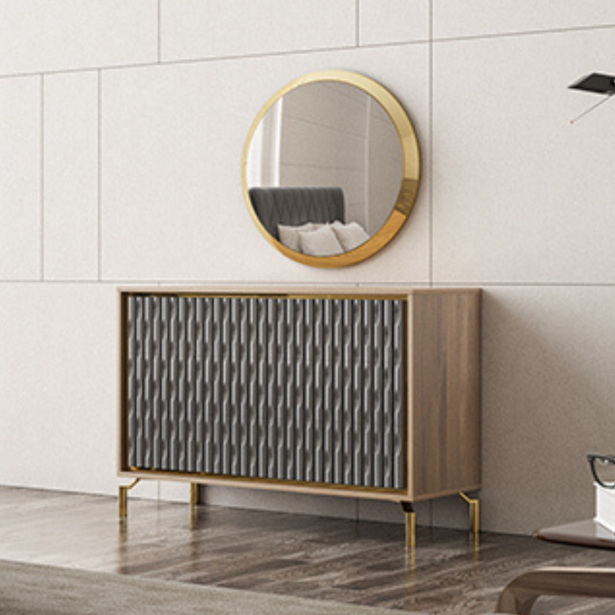 Dormitor Modular Modern, Gold