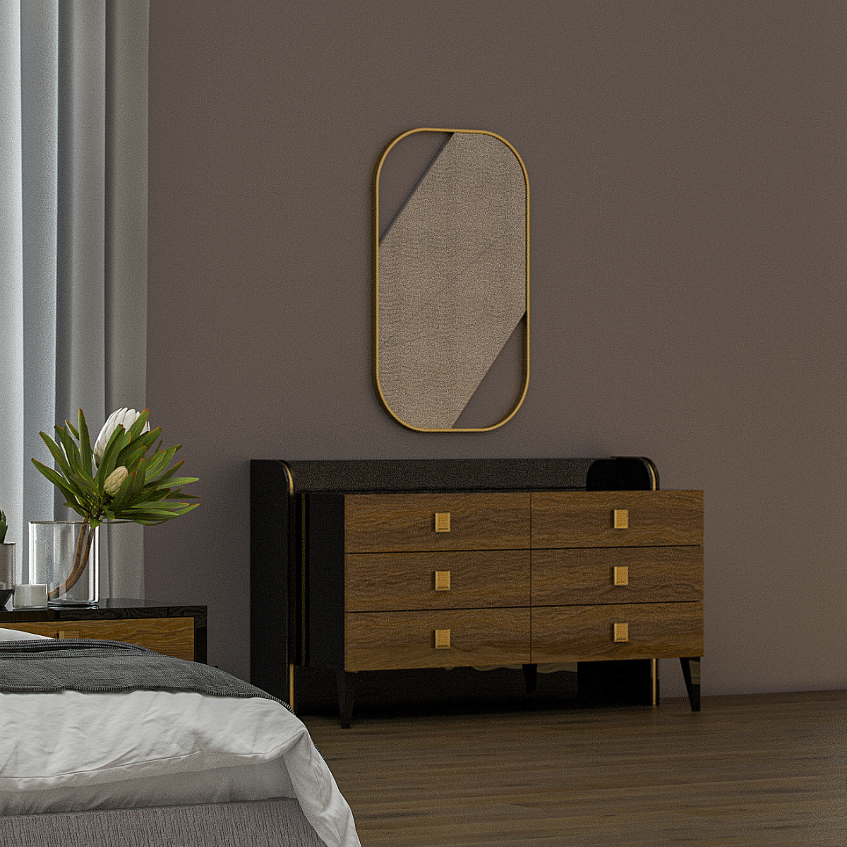 Dormitor Modular Modern, Kant