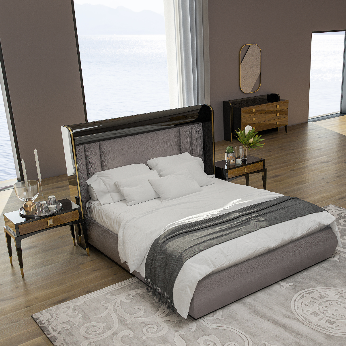 Dormitor Modular Modern, Kant