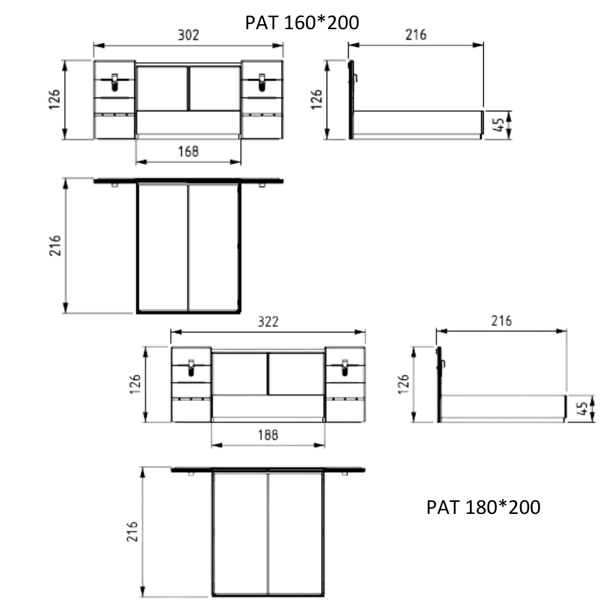 Set Dormitor Modern, Idol-Loren