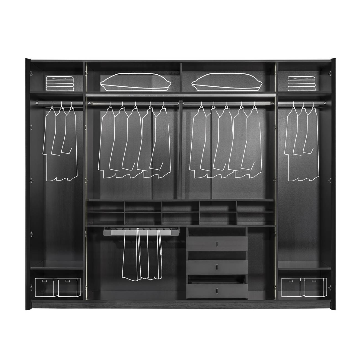 Dormitor Modular Modern, Luci