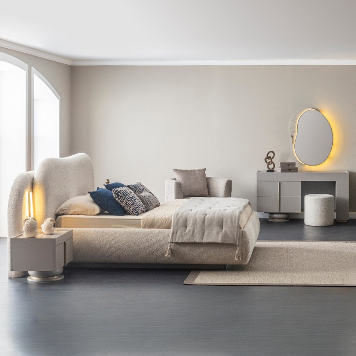 Dormitor Buclé, Olimpia