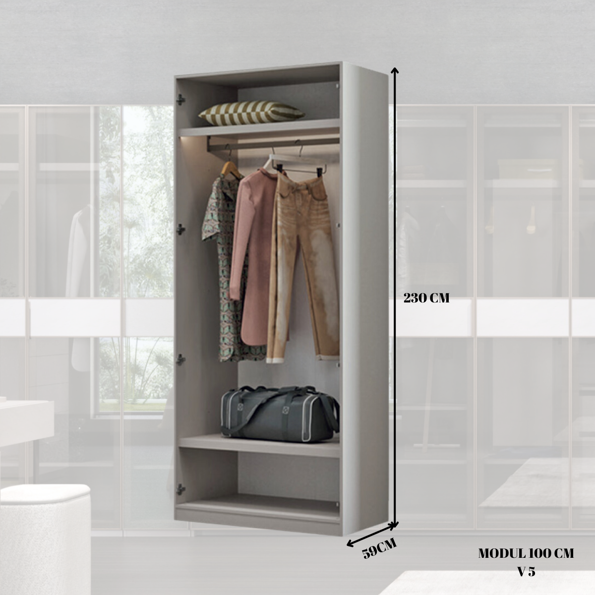 Dormitor modular de lux, Kasmir